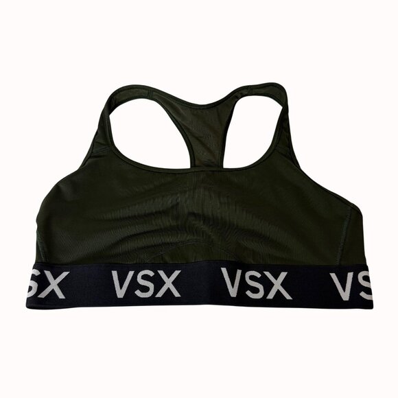 VSX Victorias Secret Sport Bra Racerback Size L Training Workout Activewear Yoga - Picture 4 of 12